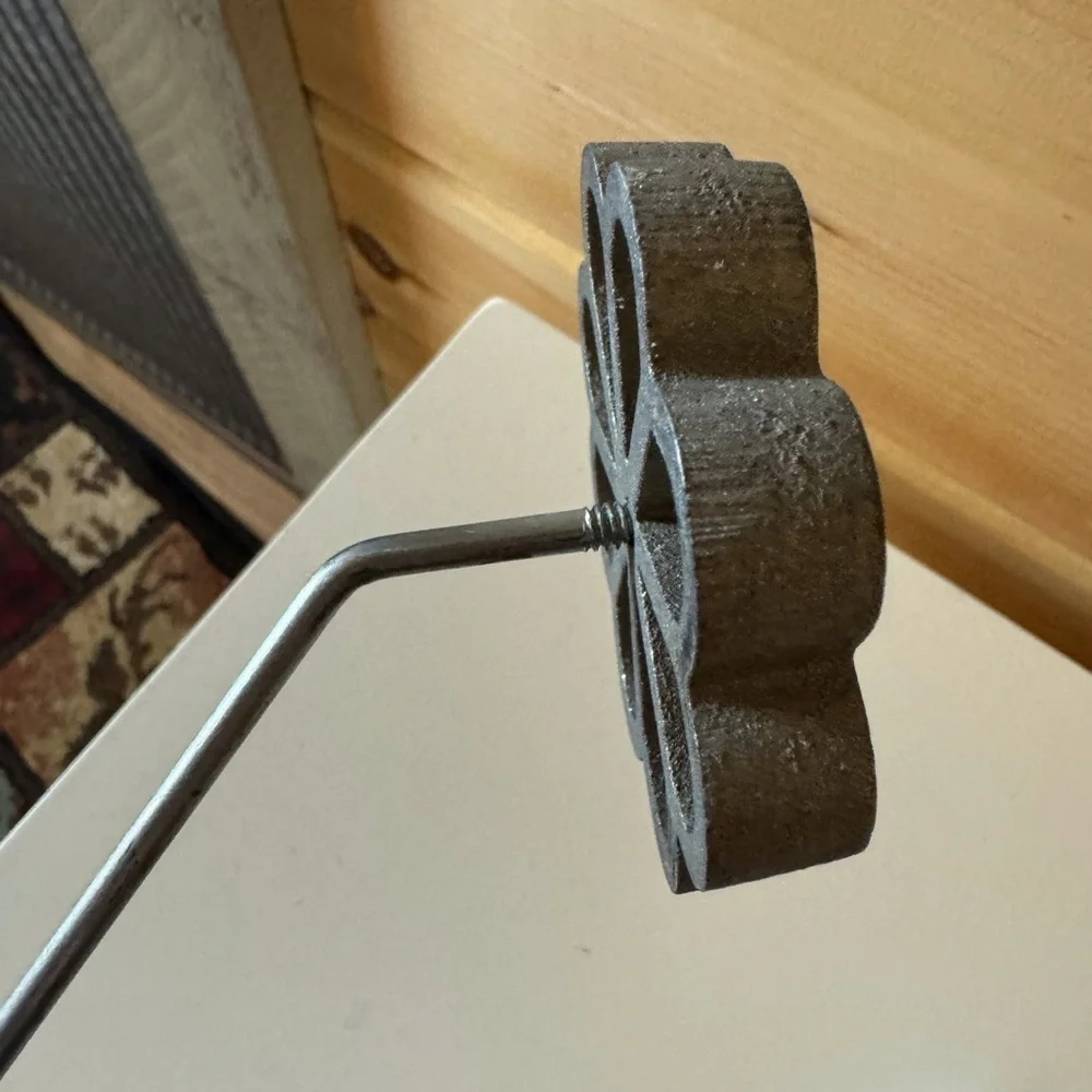 Vintage Rosette Iron set for cookies and pastry shells, etc.